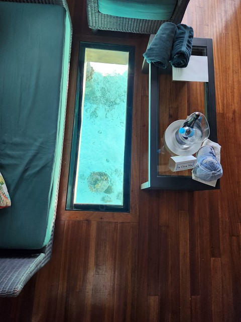 2a - Window In The Bungalow Floor To The Ocean