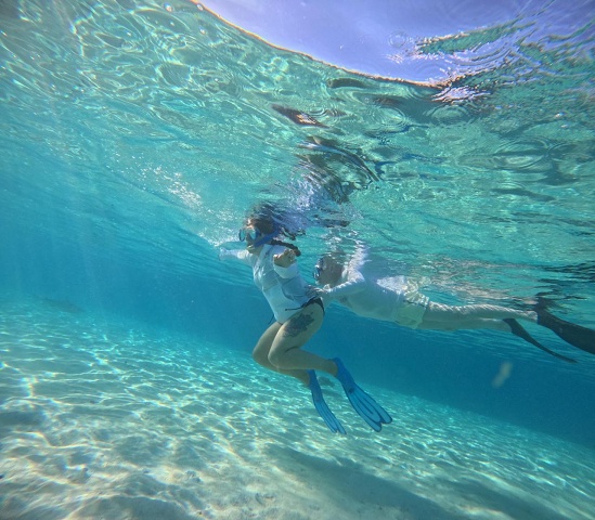 6c - Dean Hiding Behind Sue Ann For Protection