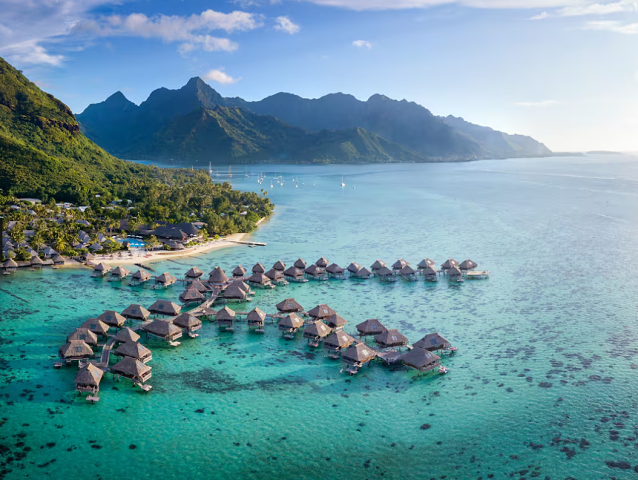 Hilton Moorea From Above